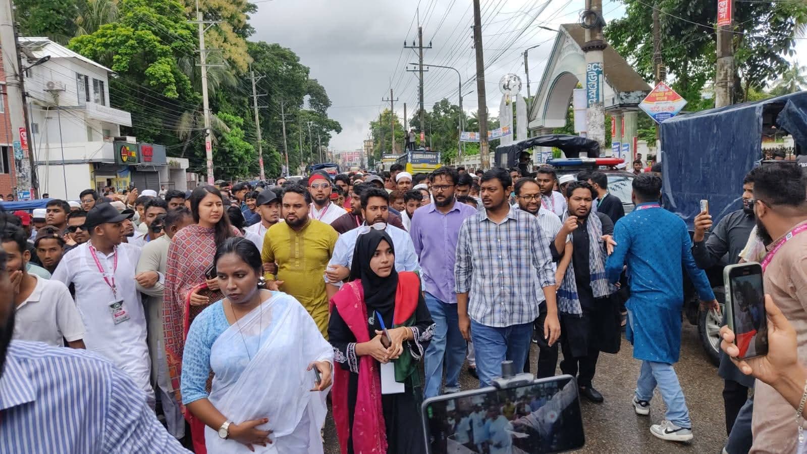 মৌলভীবাজারে এনসিপির পদযাত্রা ও পথসভা অনুষ্ঠিত