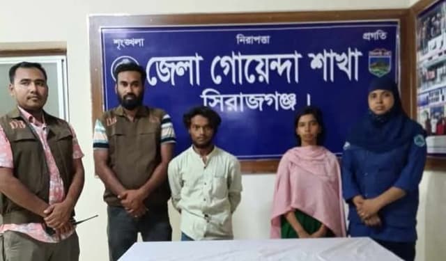 সলঙ্গায় চুরির পাওনা টাকা নিয়ে খু'ন, গ্রেপ্তার দুই নারী-পুরুষ