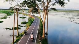 রাজনগরে প্রকৃতির অপরূপ মেলবন্ধন 'ভুরভুরি বিল'