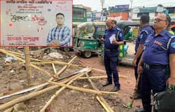 হাসনাত আব্দুল্লাহর ঈদ ব্যানার ছিঁড়ে ফেলার অভিযোগ, এনসিপি-বিএনপি মুখোমুখি