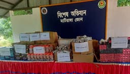 সীমান্তে চোরাকারবারিদের আতঙ্ক সেনা টহল, বিপুল ভারতীয় পণ্য জব্দ