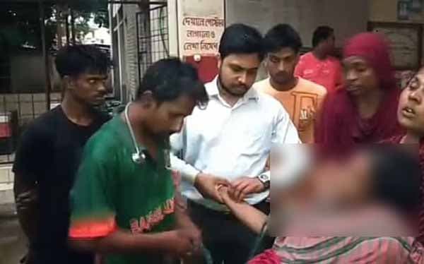 মেহেরপুরে বজ্রপাতে গৃহবধূর মৃত্যু, আহত-১
