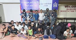 টেকনাফে পাহাড়ি আস্তানায় অভিযান, ৩৮ নারী-শিশু উদ্ধার