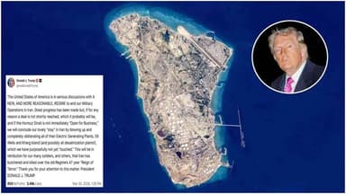 ইরানের খারগ দ্বীপ লক্ষ্যযুক্ত যুক্তরাষ্ট্রের শক্তিশালী হুমকি ট্রাম্পের