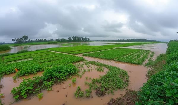 যমুনার পানি বৃদ্ধি, প্লাবিত চরাঞ্চল: কৃষকদের শঙ্কা শীতকালীন সবজি
