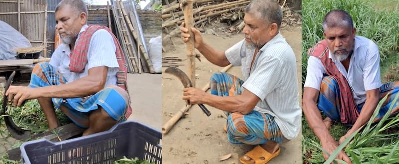 অন্ধত্বের মাঝে স্বাভাবিক জীবনযাপন: আরশাদ আলীর অদম্য জীবনযুদ্ধ