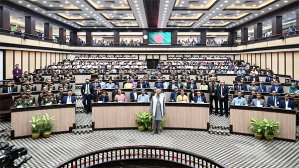 বিদায়ী বক্তব্য দিলেন প্রধান উপদেষ্টা ড. ইউনূস