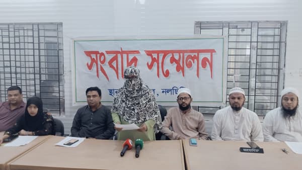 হাদির পরিবারের সংবাদ সম্মেলন: পুরো চক্রের বিচার দাবি