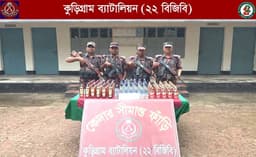 কুড়িগ্রাম সীমান্তে নজরদারি বেড়েছে, জব্দ হচ্ছে কোটি টাকার মদ