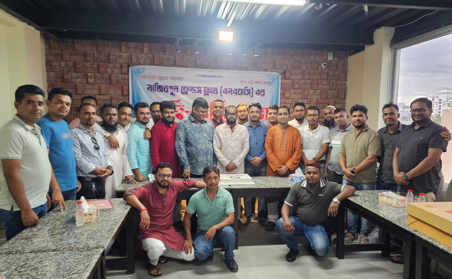 নাজিরপুর ফ্রেন্ডস ক্লাবের নতুন নেতৃত্বে জুবায়ের ও তরিকুল