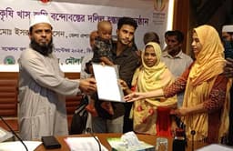 মৌলভীবাজারে ৬৭টি দলিল ভূমিহীনদের মাঝে হস্তান্তর