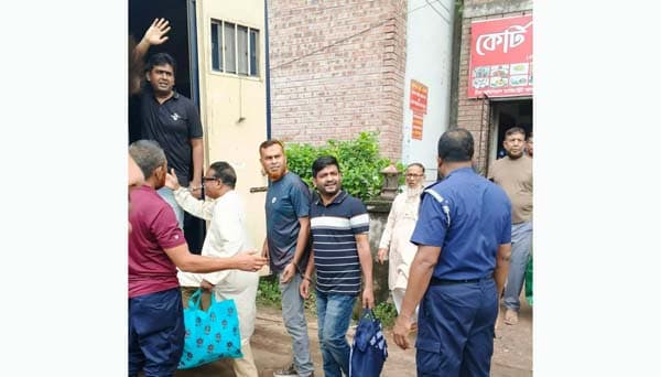 ঝিনাইদহে আওয়ামী স্বেচ্ছাসেবক লীগের তিন নেতা কারগারে