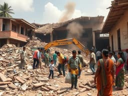 রাজস্থানে স্কুল ভবন ধসে ৪ শিশুর মৃত্যু, বহু নিখোঁজ