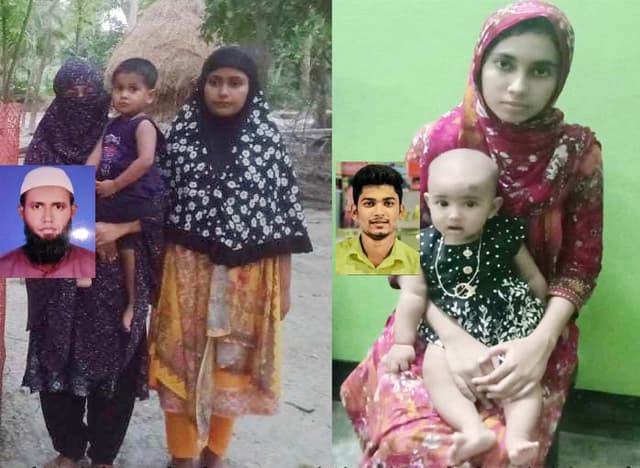 বাবার অপেক্ষায় দুই শিশু, বাবাকে না দেখেই বড় হচ্ছে রোজা