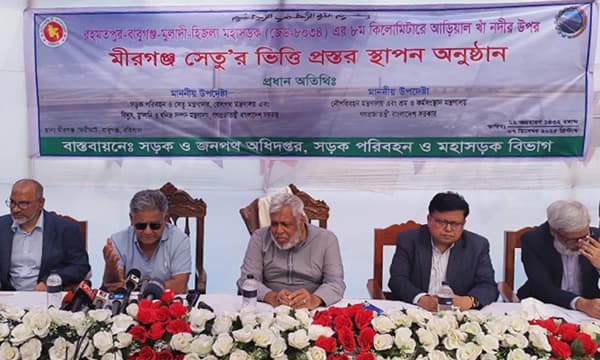 মীরগঞ্জ সেতু হলে বদলে যাবে আঞ্চলিক যোগাযোগব্যবস্থা: উপদেষ্টা ফাওজুল কবির