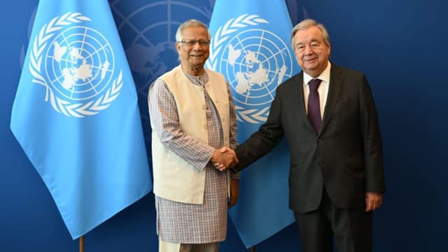 জাতিসংঘ মহাসচিবের সমর্থন বাংলাদেশের গণতান্ত্রিক উত্তরণের প্রতি