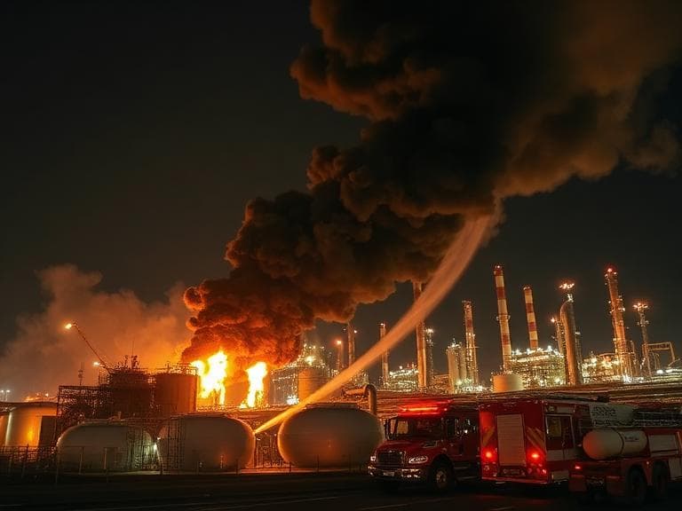 অস্ট্রেলিয়ার শোধনাগারে আগুন, জ্বালানি বাজারে চাপ