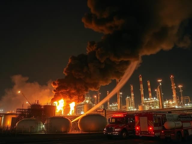 অস্ট্রেলিয়ার শোধনাগারে আগুন, জ্বালানি বাজারে চাপ