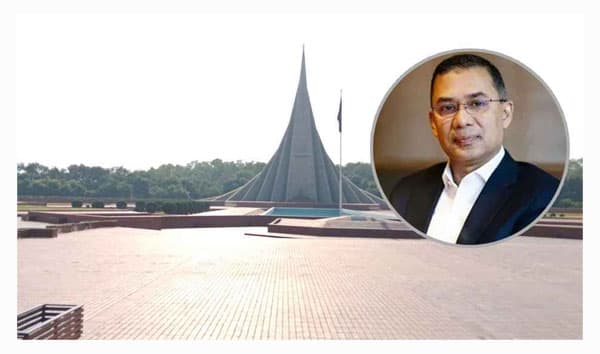 শহীদদের প্রতি শ্রদ্ধায় সাভারে যাচ্ছেন তারেক রহমান, চার স্তরের নিরাপত্তা