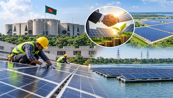 নবায়নযোগ্য বিদ্যুতে বড় লক্ষ্য, সৌর খাতে নতুন বিনিয়োগের দুয়ার