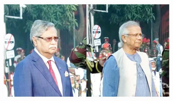 শিখা অনির্বাণে রাষ্ট্রপতি ও প্রধান উপদেষ্টার শ্রদ্ধা, সশস্ত্র বাহিনী দিবসে সারাদেশে অনুষ্ঠান