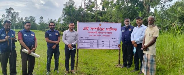 শ্রীমঙ্গলে উদ্ধার হলো দেড় কোটি টাকার খাস জমি