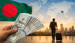 অর্থবছরে রেকর্ড ৩.৩৯ ট্রিলিয়ন ডলার প্রবাসী আয়