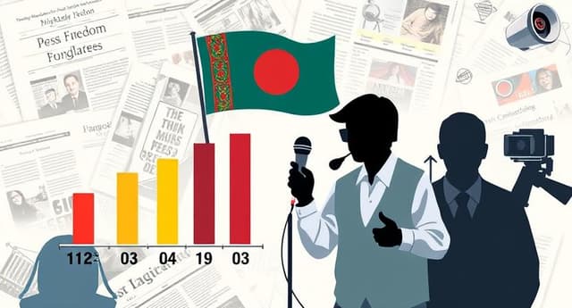 সংবাদমাধ্যমের স্বাধীনতা: বাংলাদেশের উন্নতি, এখনও উদ্বেগ কাটেনি