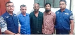 বানারীপাড়ায় ডাকাতি চক্রের তিন সদস্য গ্রেফতার
