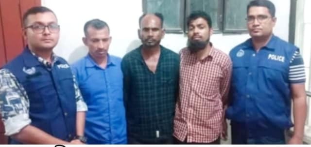 বানারীপাড়ায় ডাকাতি চক্রের তিন সদস্য গ্রেফতার