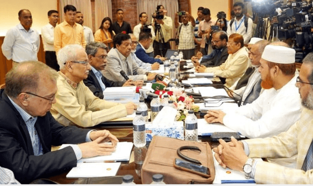 জাতীয় সনদ দ্রুত প্রস্তুতির পথে জাতীয় ঐকমত্য কমিশন