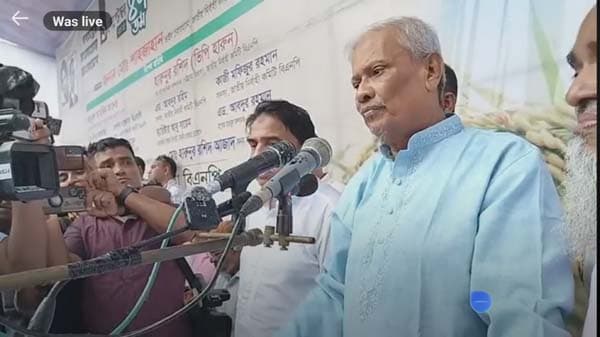 রাজনৈতিক মেঘের বিরুদ্ধে ঐক্যবদ্ধ থাকার আহ্বান শাহজাহানের