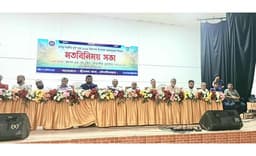 শ্রীমঙ্গলে শারদীয় দুর্গাপূজা সুষ্ঠু উদযাপনের জন্য আইনশৃঙ্খলা সভা