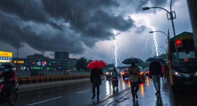 চার বিভাগে ভারী বৃষ্টির আভাস, বজ্রসহ বৃষ্টি সারাদেশে