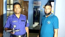 হিলি সীমান্তে উদ্ধার হলো সচল ড্রোন ক্যামেরা