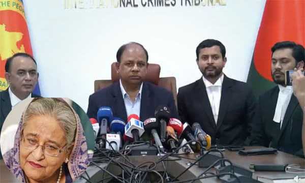 শেখ হাসিনা ৩০ দিনের মধ্যে আপিল না করলে সুযোগ নেই : চিফ প্রসিকিউটর