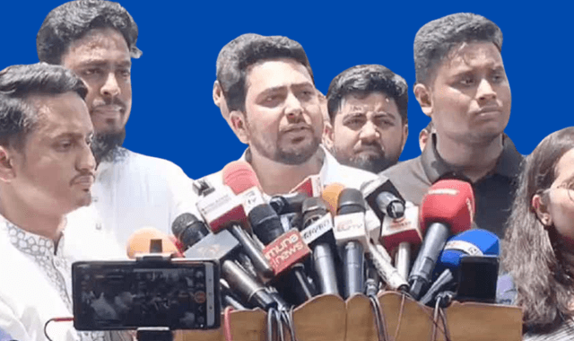 জুলাই সনদ আদায় করেই ছাড়ব: পীরগঞ্জে নাহিদ ইসলামের প্রত্যয়