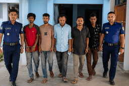হিলিতে বিশেষ অভিযানে পাঁচজন গ্রেপ্তার, অপহরণ মামলার আসামিও আটক