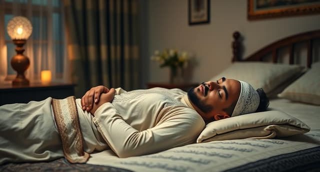 রাতে ঘুমানোর আগে যে দোয়াটি পড়লে দূর হবে দুশ্চিন্তা ! 