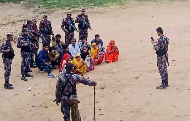 খাগড়াছ‌ড়ি সীমান্তে ফের উত্তেজনা, পুশ ইন ৩৪ জন