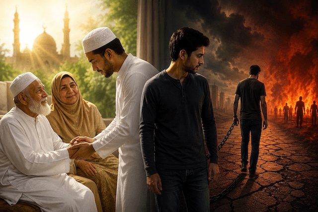 পিতামাতার অবাধ্যতায় দুনিয়া-আখিরাতে কঠিন পরিণতি