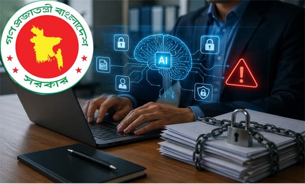 সরকারি তথ্য সুরক্ষায় এআই ব্যবহারে সতর্কবার্তা মন্ত্রিপরিষদ বিভাগের
