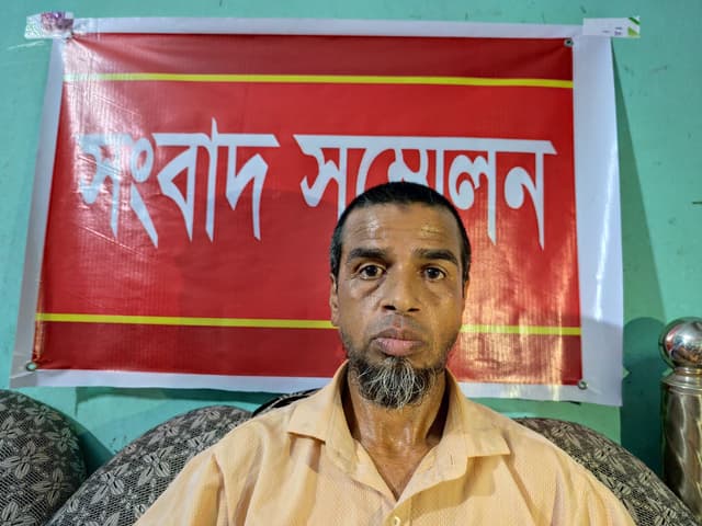 তালাকের চার বছর পর স্বামীর ঘরে সাবেক স্ত্রীর দখলচেষ্টা, সংবাদ সম্মেলনে অভিযোগ