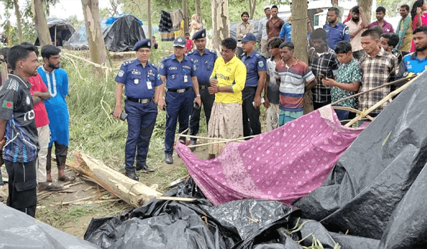 আত্রাইয়ে কালবৈশাখী ঝড়ে গাছের চাপায় অন্তঃসত্ত্বা নারীর মৃত্যু