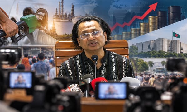 জ্বালানি তেলের দাম বাড়ায় জনগণের সহনশীলতা চান উপদেষ্টা