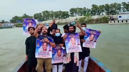 শেখ হাসিনার স্বদেশ প্রত্যাবর্তন দিবসে গোয়ালন্দে নৌ মিছিলের ভিডিও ভাইরাল