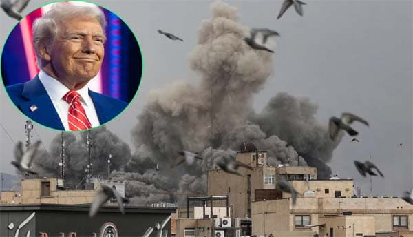 আত্মসমর্পণ না করা পর্যন্ত ইরানে হামলা চলবে: ট্রাম্প