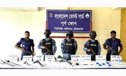 টেকনাফে জি-৩ রাইফেল, অস্ত্র ও ইয়াবা উদ্ধার