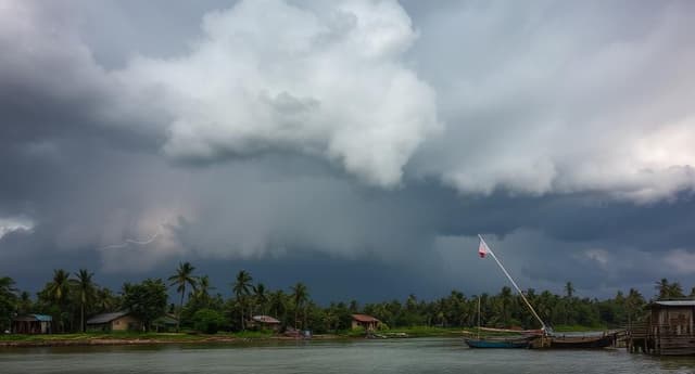 দেশের ১১ জেলায় ঝড়-বজ্রসহ বৃষ্টির সম্ভাবনা, নদীবন্দরগুলোতে সতর্কতা জারি