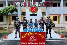 নাফ নদীতে বিজিবির অভিযানে ১ লাখ ১০ হাজার ইয়াবা উদ্ধার
